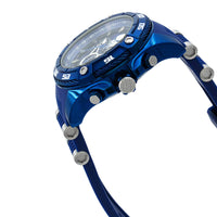 Invicta Men's Chronograph Watch - Marvel Punisher Dark Blue Dial Strap | 38180 ,