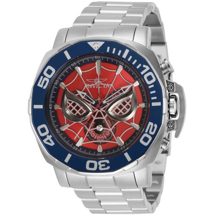 Invicta Men's Chronograph Watch - Marvel Spiderman Stainless Steel Bracelet | 35096 ,