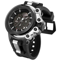 Invicta Men's Chronograph Watch - Marvel Two Tone Black and Silver Tone Strap | 26006 ,