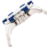 Invicta Men's Chronograph Watch - NFL Dallas Cowboys Quartz Silver and Blue Dial | 35498 ,