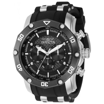 Invicta Men's Chronograph Watch - Pro Diver Black and Grey Dial Strap | 37716 ,