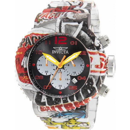 Invicta Men's Chronograph Watch - Pro Diver Black and Silver Dial Bracelet | 39058 ,