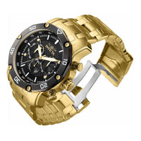 Invicta Men's Chronograph Watch - Pro Diver Black Carbon Fiber Dial Bracelet | 37725 ,