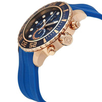 Invicta Men's Chronograph Watch - Pro Diver Blue Dial Rubber Strap | 19247 ,