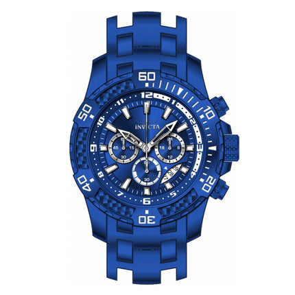 Invicta Men's Chronograph Watch - Pro Diver Blue Stainless Steel Bracelet | 40905 ,