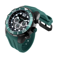 Invicta Men's Chronograph Watch - Pro Diver Dark Green and Black Dial Strap | 35551 ,