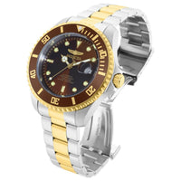 Invicta Men's Chronograph Watch - Pro Diver Desert Sand Dial Two Tone Bracelet | 35728 ,