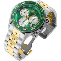 Invicta Men's Chronograph Watch - Pro Diver Green and Silver Dial Bracelet | 31799 ,