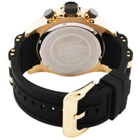 Invicta Men's Chronograph Watch - Pro Diver Quartz Black and Gold Dial Strap | 33837 ,