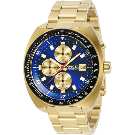 Invicta Men's Chronograph Watch - Pro Diver Quartz Yellow Gold Bracelet | 31492 ,