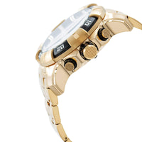 Invicta Men's Chronograph Watch - Pro Diver Scuba Black and Yellow Gold Bezel | 36046 ,