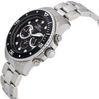 Invicta Men's Chronograph Watch - Pro Diver Stainless Steel Case Black Dial | 21787 ,