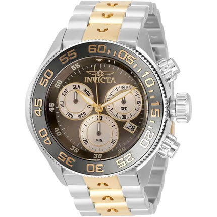 Invicta Men's Chronograph Watch - Pro Diver Two Tone Steel Bracelet | 31797 ,