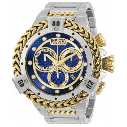 Invicta Men's Chronograph Watch - Reserve Bolt Hercules Blue and Gold Dial | 30543 ,