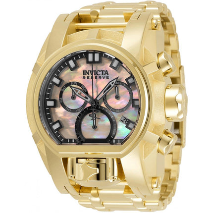 Invicta Men's Chronograph Watch - Reserve Bolt Zeus Magnum MOP Dial Bracelet | 34308 ,
