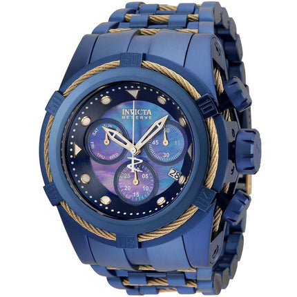 Invicta Men's Chronograph Watch - Reserve Bolt Zeus Mother of Pearl Dial | 35323 ,
