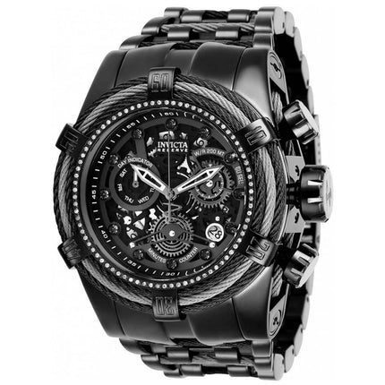 Invicta Men's Chronograph Watch - Reserve Bolt Zeus Skeleton Dial Bracelet | 27234 ,