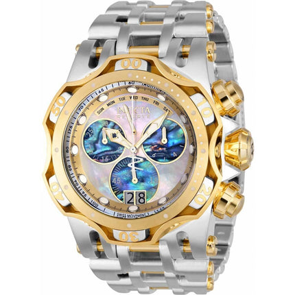 Invicta Men's Chronograph Watch - Reserve Chaos Quartz Two Tone Bracelet | 36290 ,