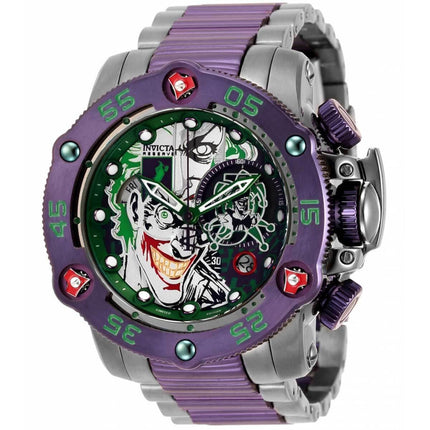 Invicta Men's Chronograph Watch - Reserve DC Comics Two Tone Steel Bracelet | 32371 ,