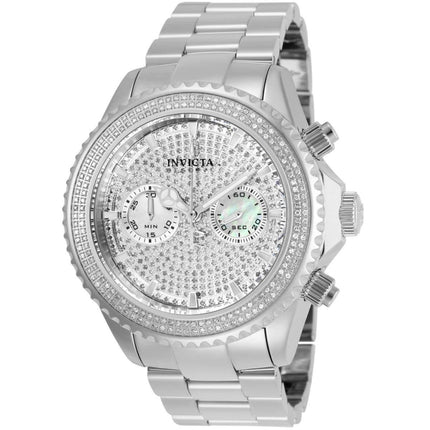 Invicta Men's Chronograph Watch - Reserve Diamond Stainless Steel Bracelet | 29978 ,