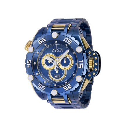 Invicta Men's Chronograph Watch - Reserve Flying Fox Dark Blue and Gold Dial | 39555 ,
