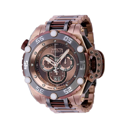 Invicta Men's Chronograph Watch - Reserve Flying Fox Rose Gold and Black Dial | 39553 ,