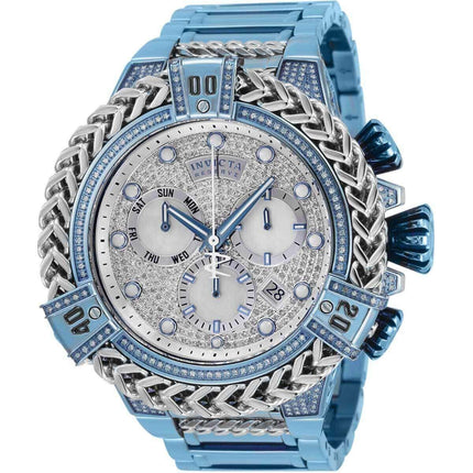 Invicta Men's Chronograph Watch - Reserve Herc Diamond Pave Dial Bracelet | 34282 ,