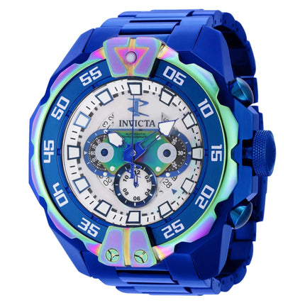 Invicta Men's Chronograph Watch - Reserve Iridescent and Blue Case Bracelet | 40196 ,