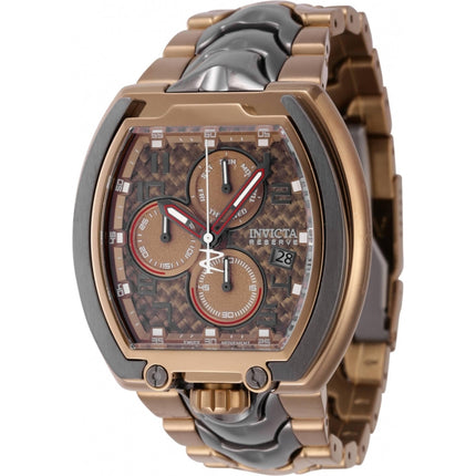 Invicta Men's Chronograph Watch - Reserve Mammoth Khaki and Titanium Case | 45199 ,