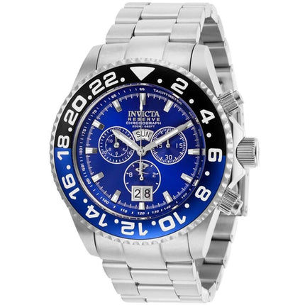 Invicta Men's Chronograph Watch - Reserve Pro Diver Black and Blue Bezel | 29556 ,