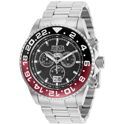 Invicta Men's Chronograph Watch - Reserve Pro Diver Black and Red Bezel | 29558 ,