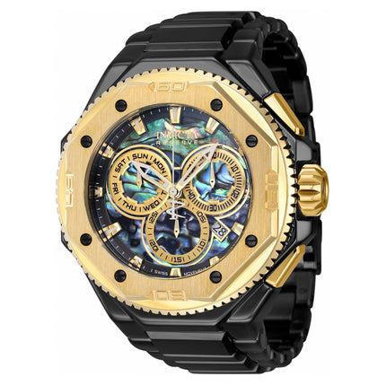 Invicta Men's Chronograph Watch - Reserve Pro Diver Black Steel Bracelet | 40645 ,
