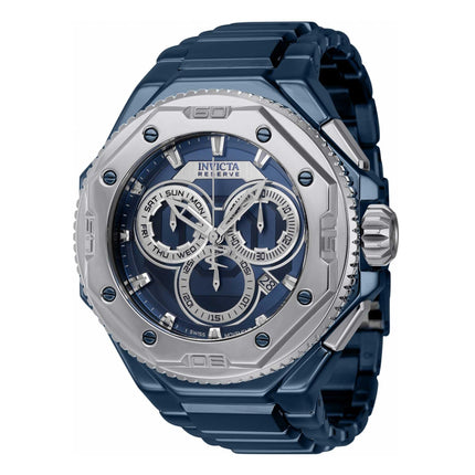 Invicta Men's Chronograph Watch - Reserve Pro Diver Dark Blue Steel Bracelet | 40639 ,
