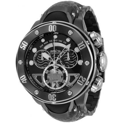 Invicta Men's Chronograph Watch - Reserve Rotating Bezel Black Bracelet | 33483 ,