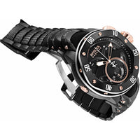 Invicta Men's Chronograph Watch - Reserve Rotating Bezel Black Dial Bracelet | 33374 ,
