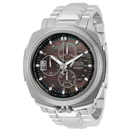 Invicta Men's Chronograph Watch - Reserve Russian Diver Silver Bracelet | 30996 ,