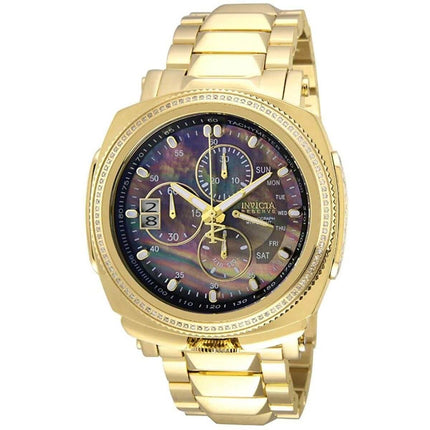 Invicta Men's Chronograph Watch - Reserve Russian Diver Yellow Gold Bracelet | 31006 ,