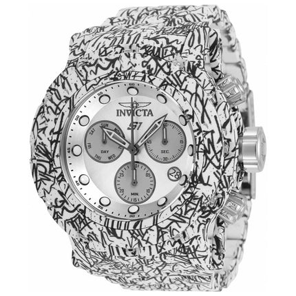 Invicta Men's Chronograph Watch - Reserve S1 Silver and Grey Dial Bracelet | 34894 ,