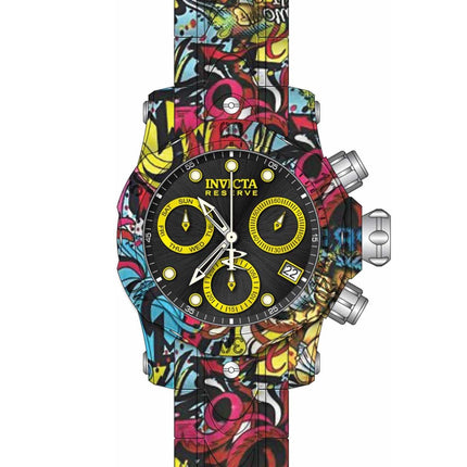 Invicta Men's Chronograph Watch - Reserve Venom Black and Gold Dial Bracelet | 34487 ,