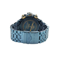 Invicta Men's Chronograph Watch - Reserve Venom Dark Blue and Gold Tone Dial | 35655 ,