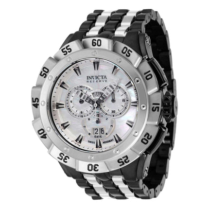 Invicta Men's Chronograph Watch - Ripsaw Silver Tone Rotating Bezel Bracelet | 38798 ,
