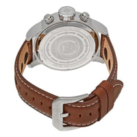 Invicta Men's Chronograph Watch - S1 Rally Beige Dial Brown Leather Strap | 25724 ,
