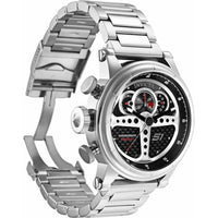 Invicta Men's Chronograph Watch - S1 Rally Black and Silver Dial Bracelet | 30575 ,