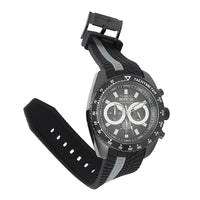 Invicta Men's Chronograph Watch - S1 Rally Grey and Black Dial Rubber Strap | 36303 ,