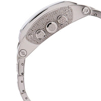 Invicta Men's Chronograph Watch - Shaq Black and Silver Dial Steel Bracelet | 33740 ,