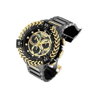 Invicta Men's Chronograph Watch - Shaq Black MOP and Gold Tone Dial Bracelet | 33413 ,