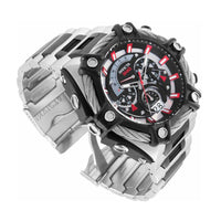 Invicta Men's Chronograph Watch - Shaq Quartz Black and Silver Dial Bracelet | 33680 ,