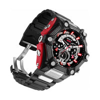 Invicta Men's Chronograph Watch - Shaq Quartz Black and Silver Dial Diamond | 33686 ,