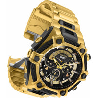 Invicta Men's Chronograph Watch - Shaq Quartz Black and Yellow Gold Bracelet | 33681 ,