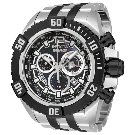 Invicta Men's Chronograph Watch - Shaq Two Tone Black and Silver Tone Bracelet | 33768 ,